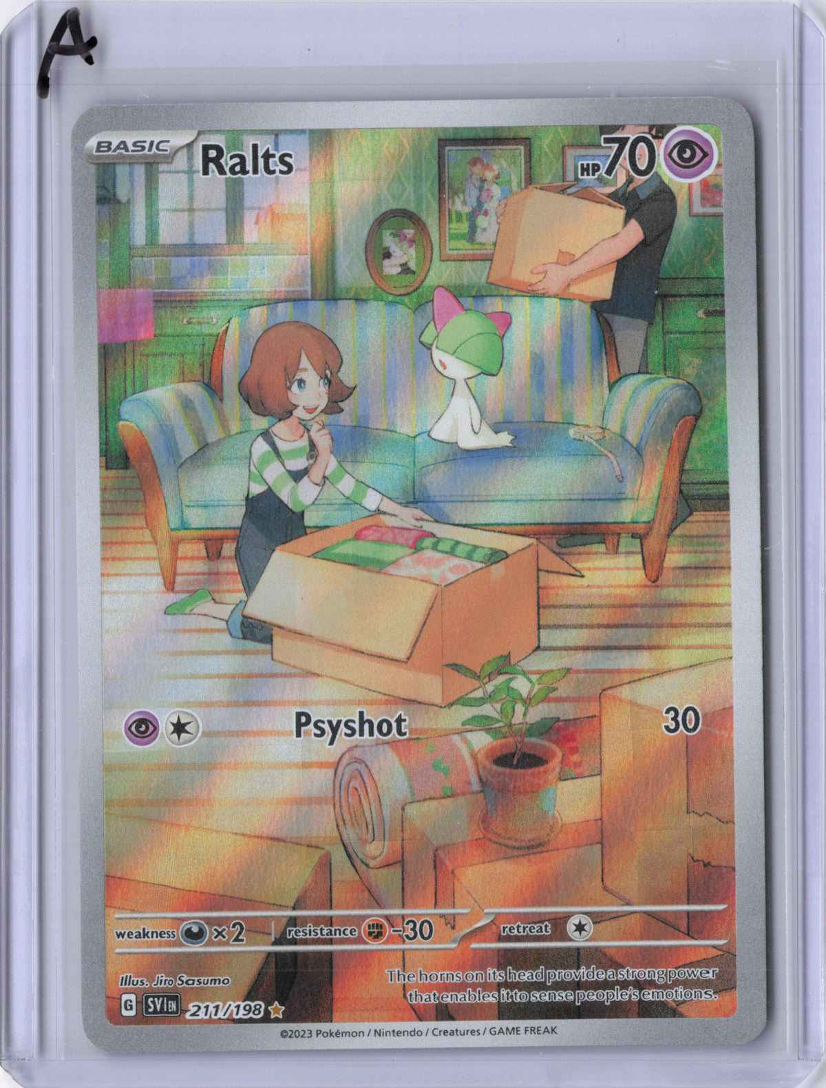Ralts - 211/198 - Scarlet & Violet - NM