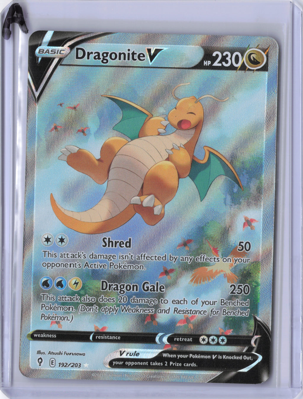 Dragonite V - 192/203 - Evolving Skies