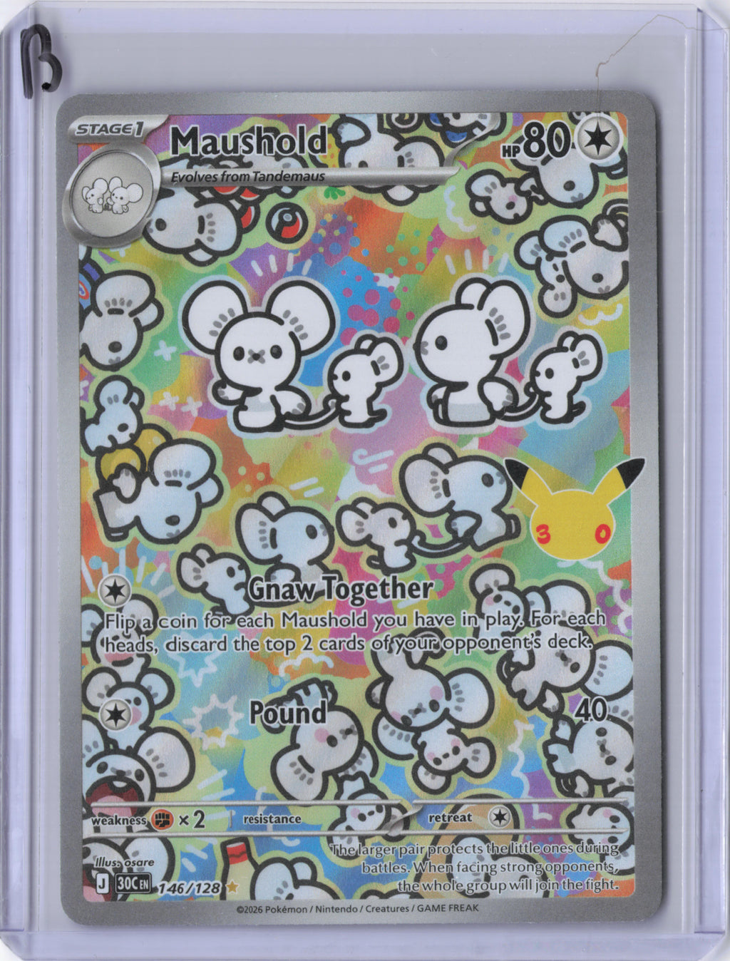 Maushold - 146/128 - 30th Celebration - NM