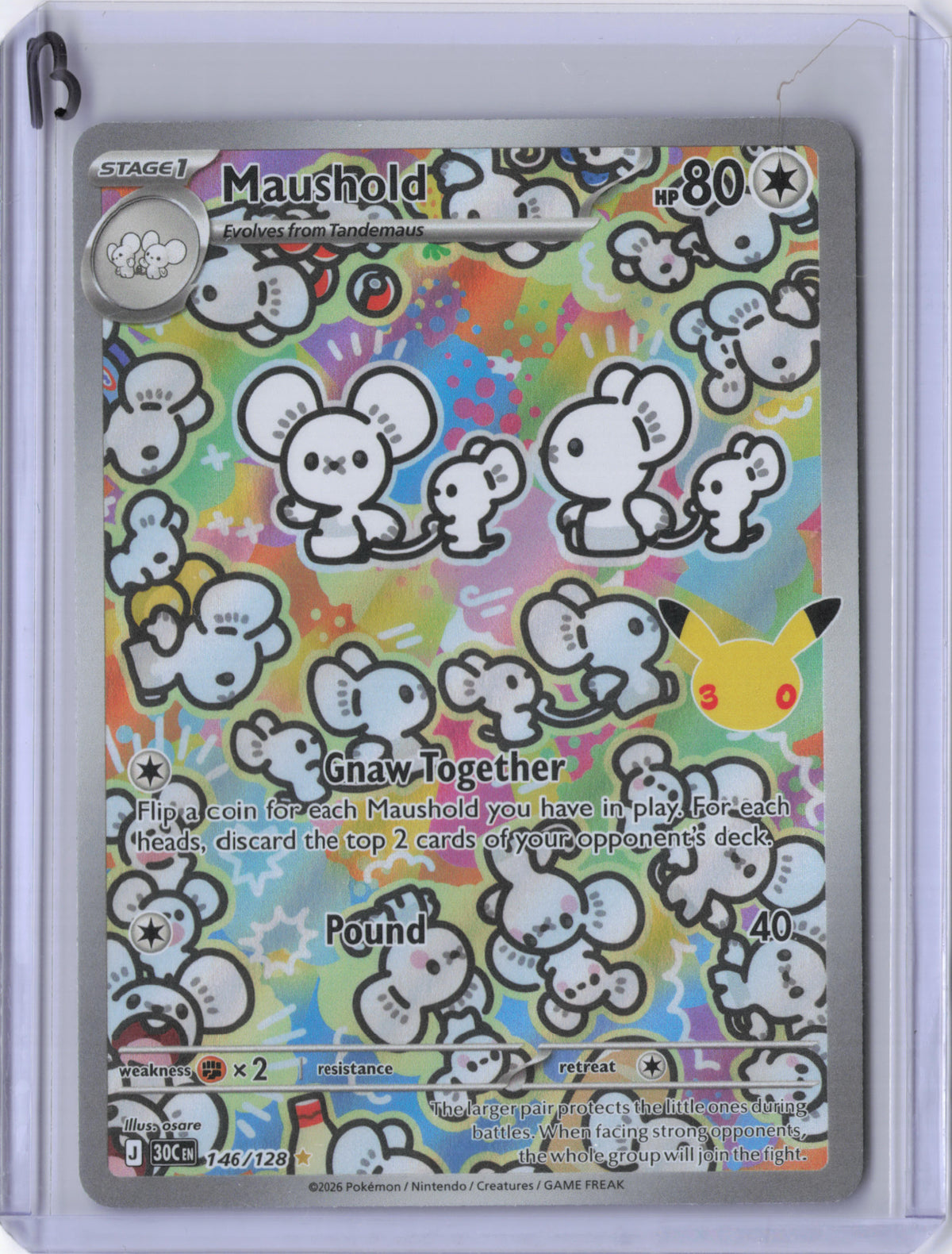 Maushold - 146/128 - 30th Celebration - NM