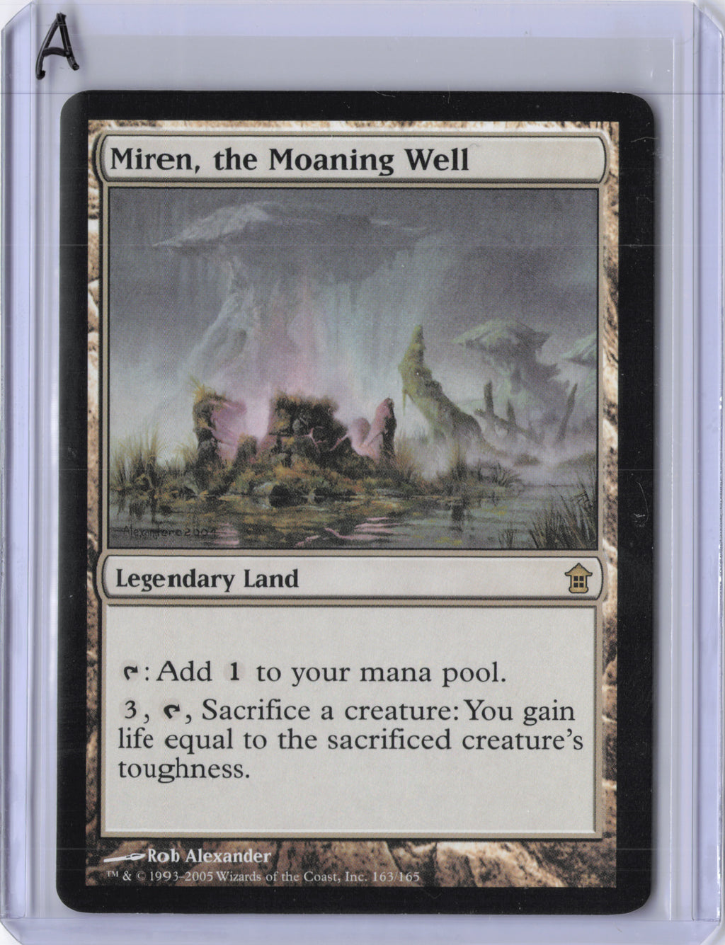 Miren, the Moaning Well - 163 - Saviors of Kamigawa - NM