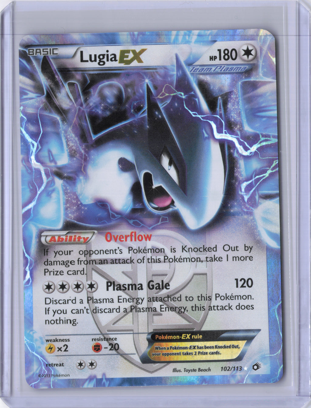 Lugia-EX - 102/113 - Legendary Treasures - MP