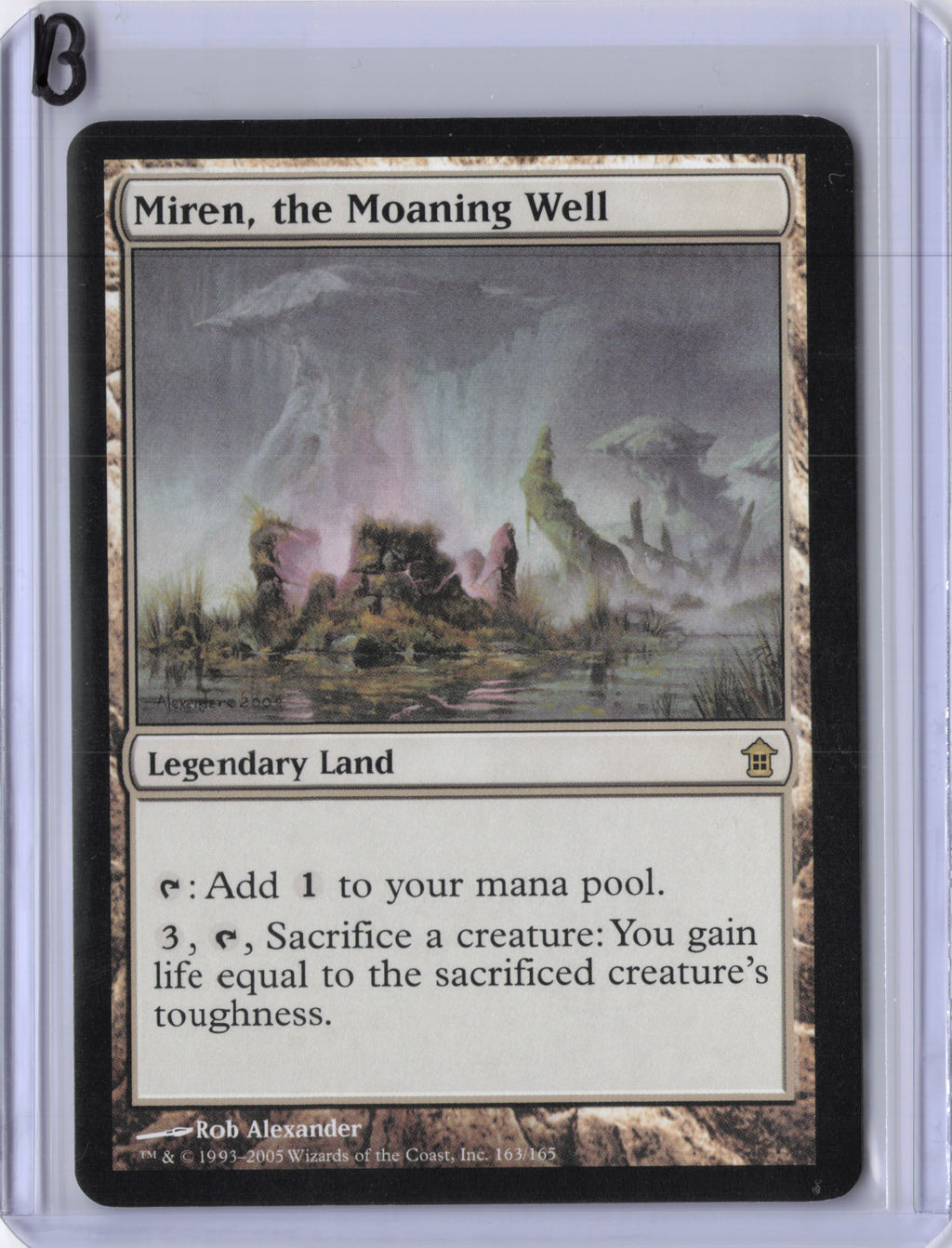 Miren, the Moaning Well - 163 - Saviors of Kamigawa - NM