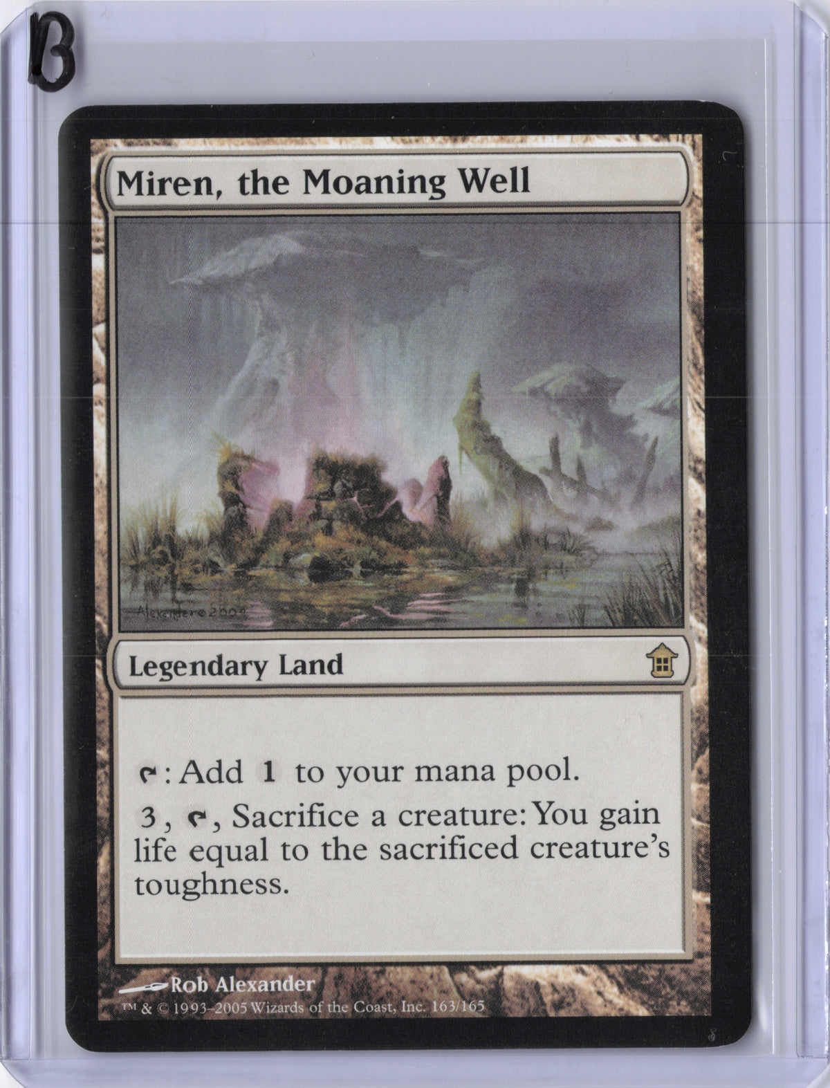 Miren, the Moaning Well - 163 - Saviors of Kamigawa - NM