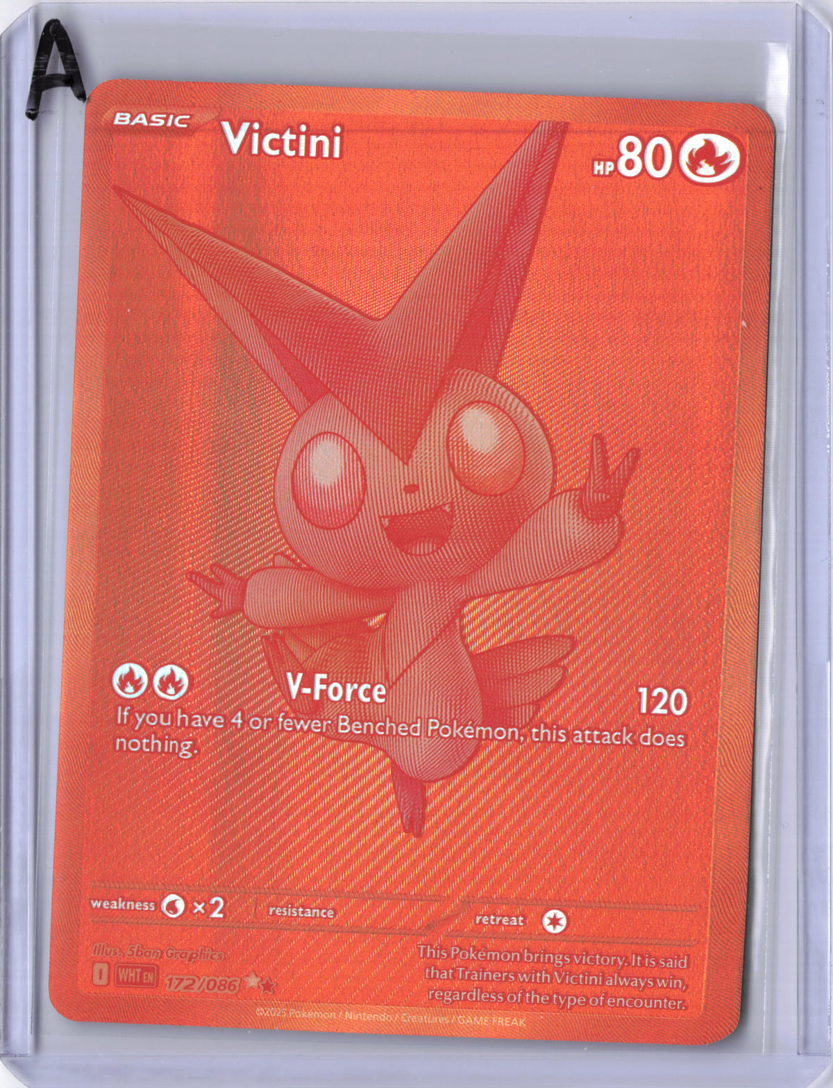 Victini - 172/086 - White Flare - NM