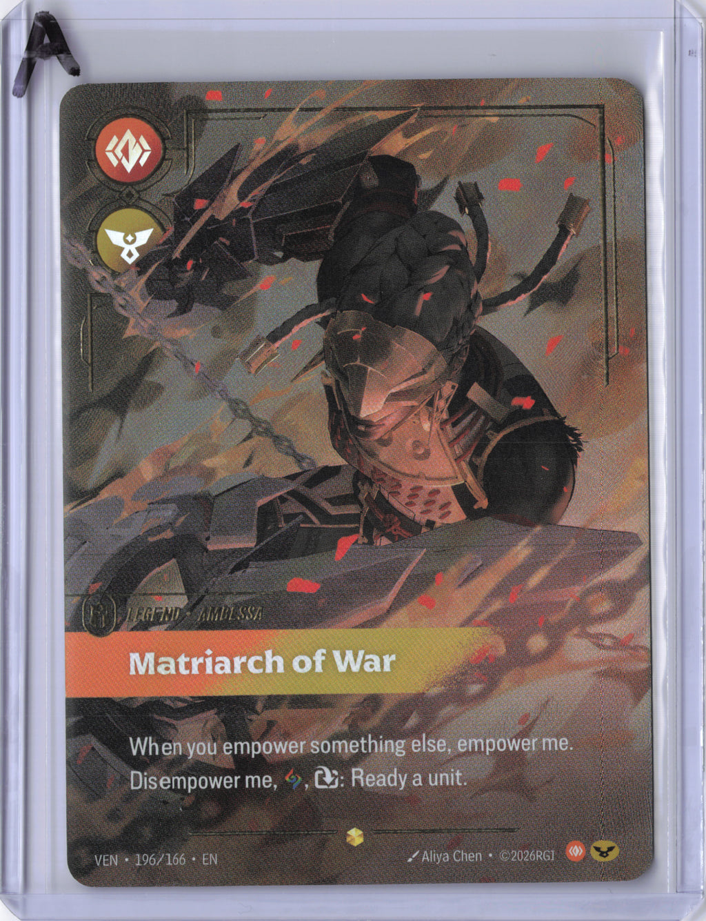 Matriarch Of War - 196/166 - Vendetta