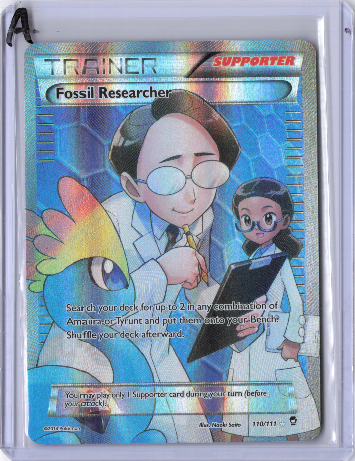 Fossil Researcher - 110/111 - Furious Fists - MP