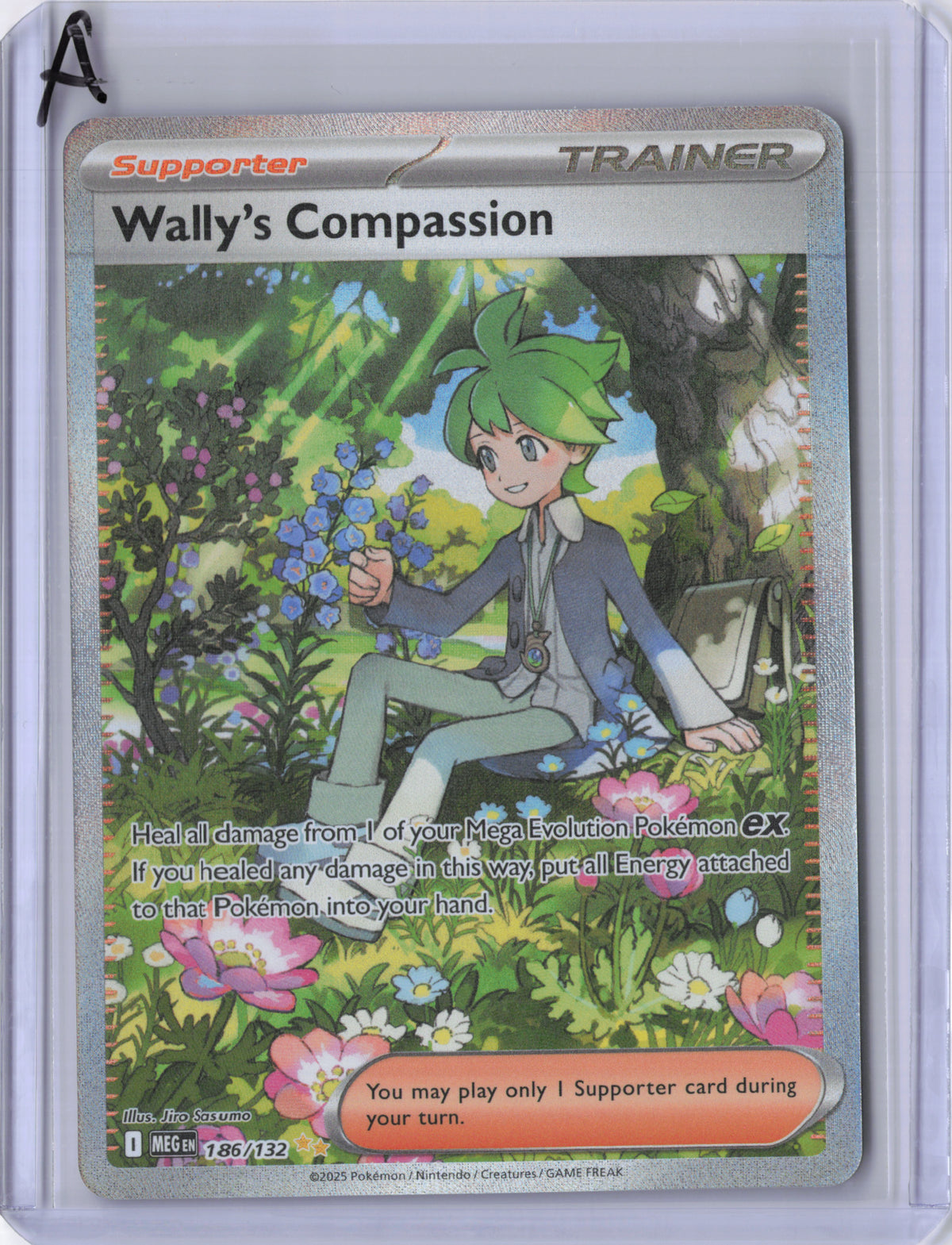 Wally's Compassion - 186/132 - Mega Evolution - NM