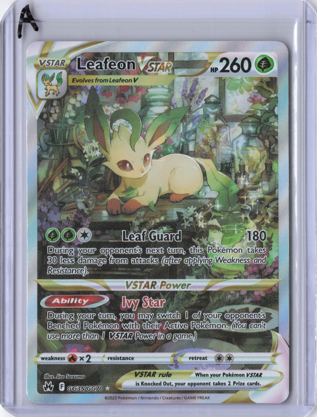 Leafeon VSTAR - Crown Zenith Galarian Gallery