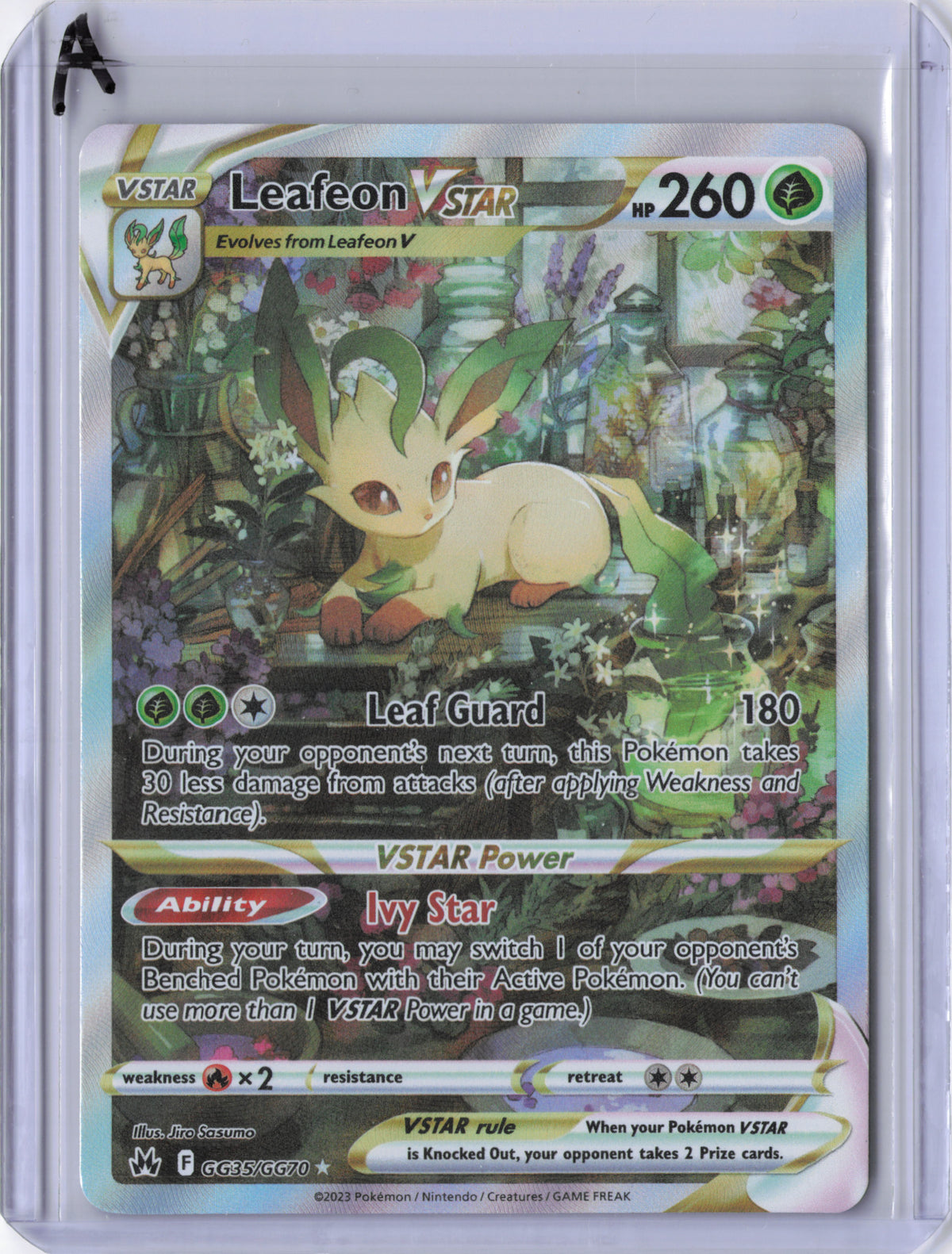 Leafeon VSTAR - Crown Zenith Galarian Gallery