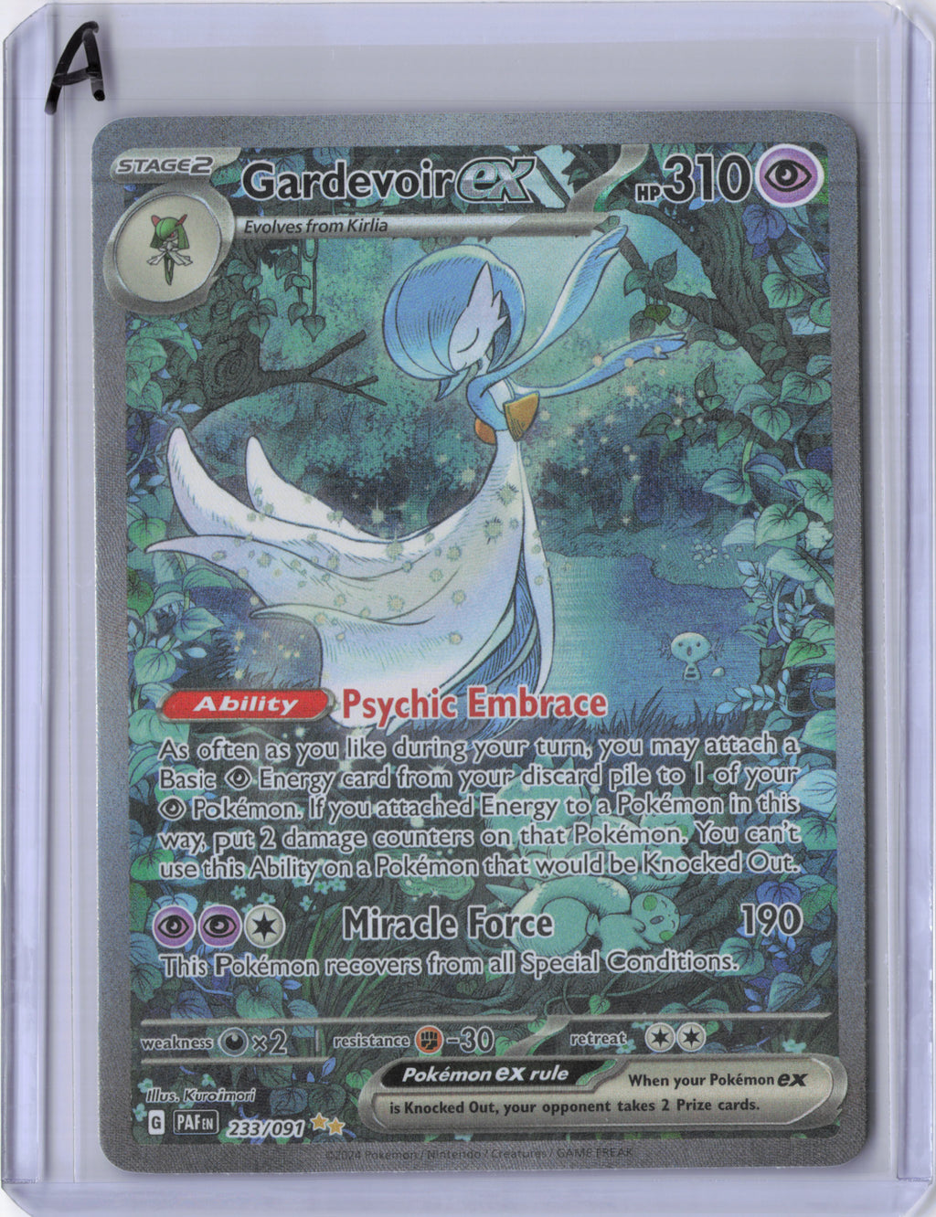 Gardevoir ex - 233/091 - Paldean Fates - NM