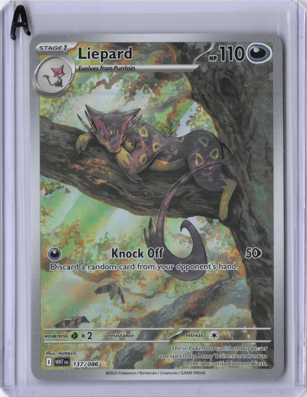 Liepard - 137/086 - White Flare - NM