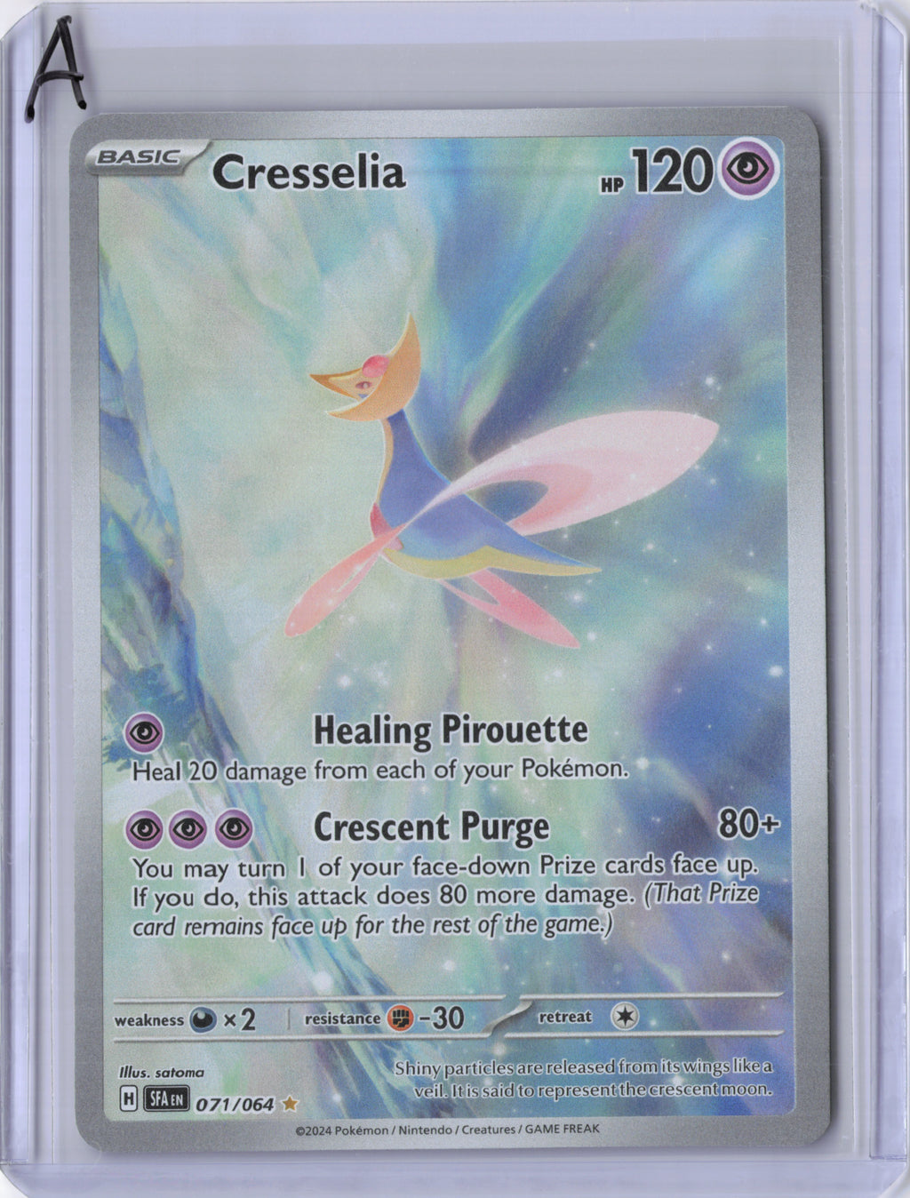 Cresselia - 071/064 - Shrouded Fable - NM
