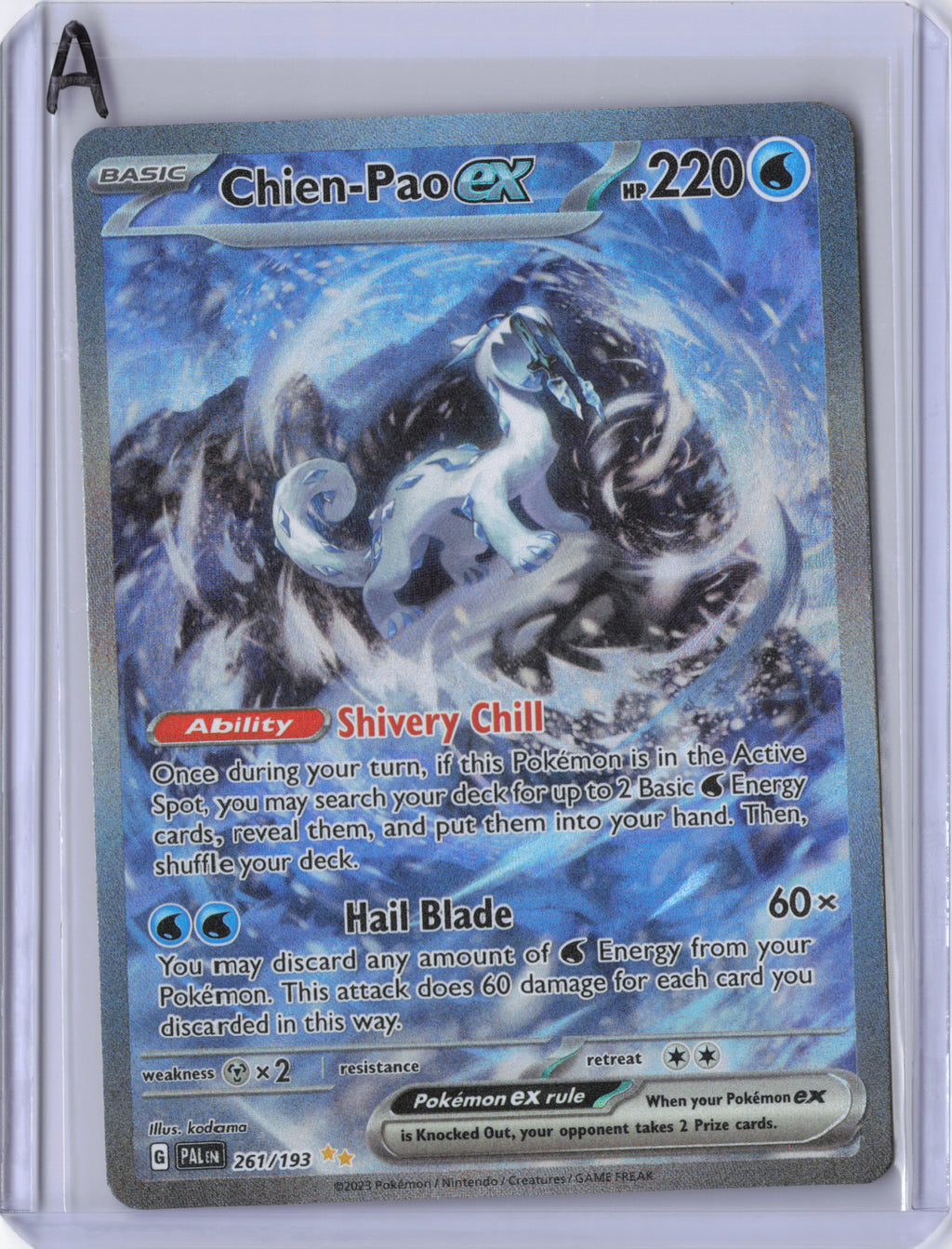 Chien-Pao ex - Paldea Evolved