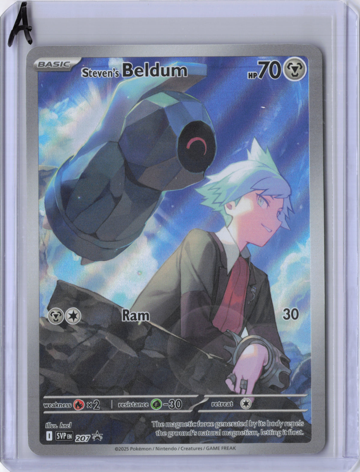 Steven's Beldum - 207 - Scarlet & Violet Black Star Promos - NM