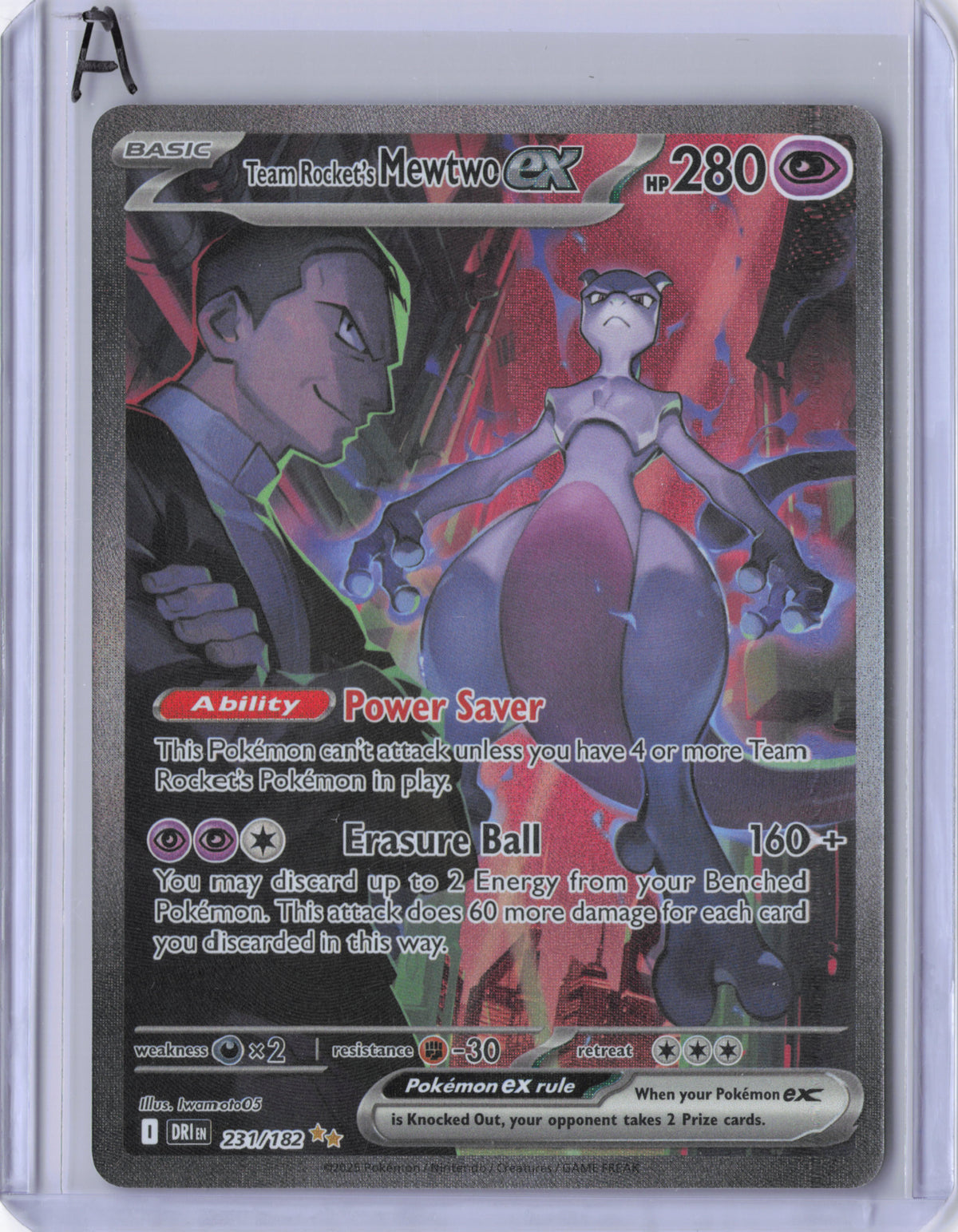 Team Rocket's Mewtwo ex - Destined Rivals