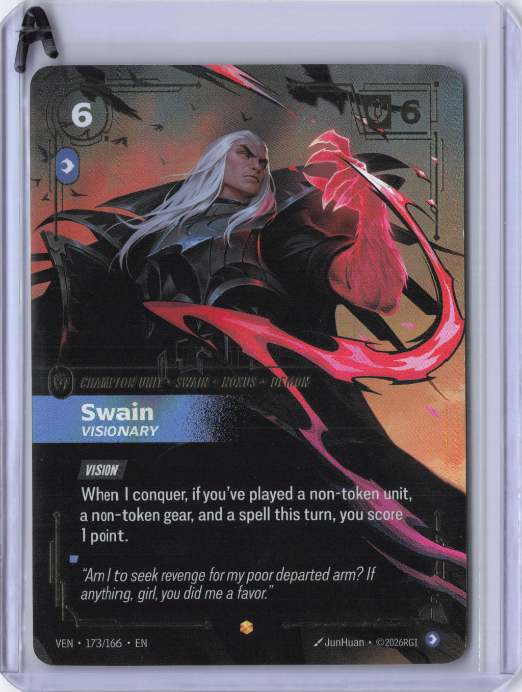 Swain, Visionary - 173/166 - Vendetta