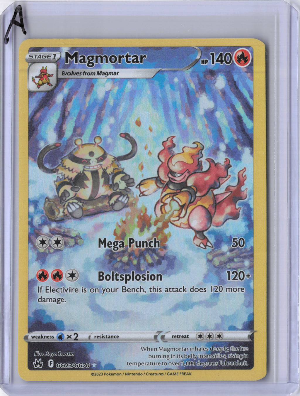 Magmortar - GG03/GG70 - Crown Zenith Galarian Gallery - LP