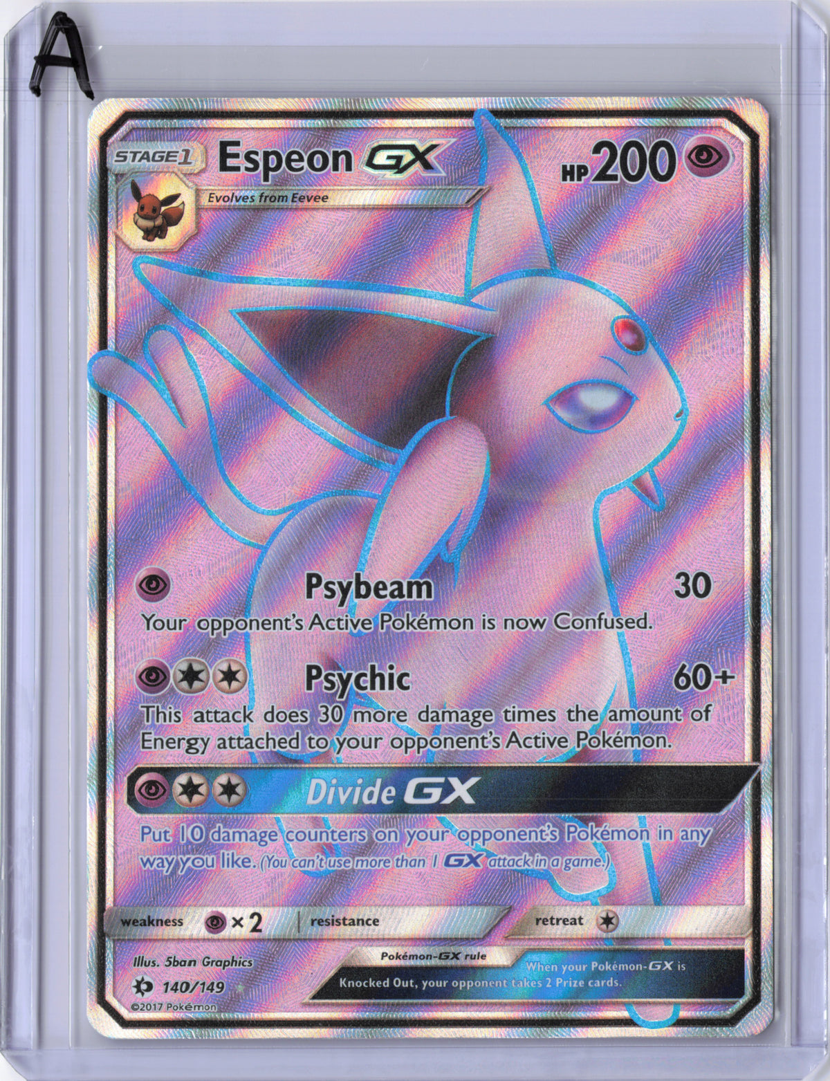 Espeon-GX - 140/149 - Sun & Moon