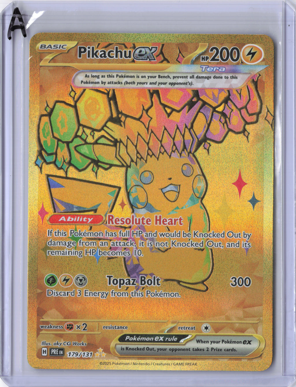Pikachu ex - 179/131 - Prismatic Evolutions