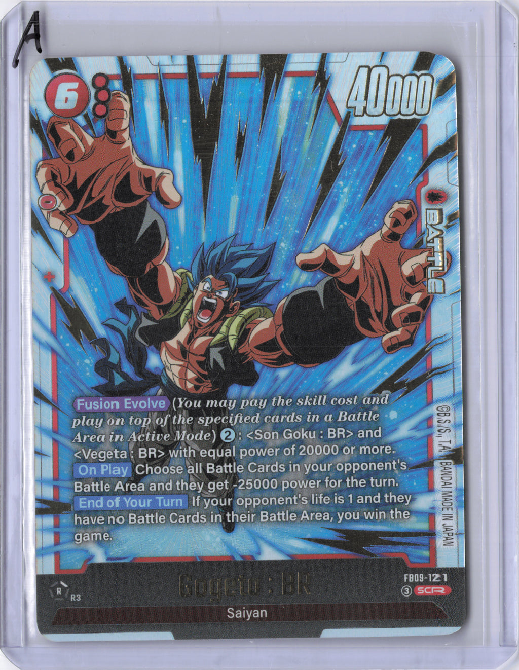 Gogeta : BR - FB09-121 - FB09-121 - Dual Evolution - NM