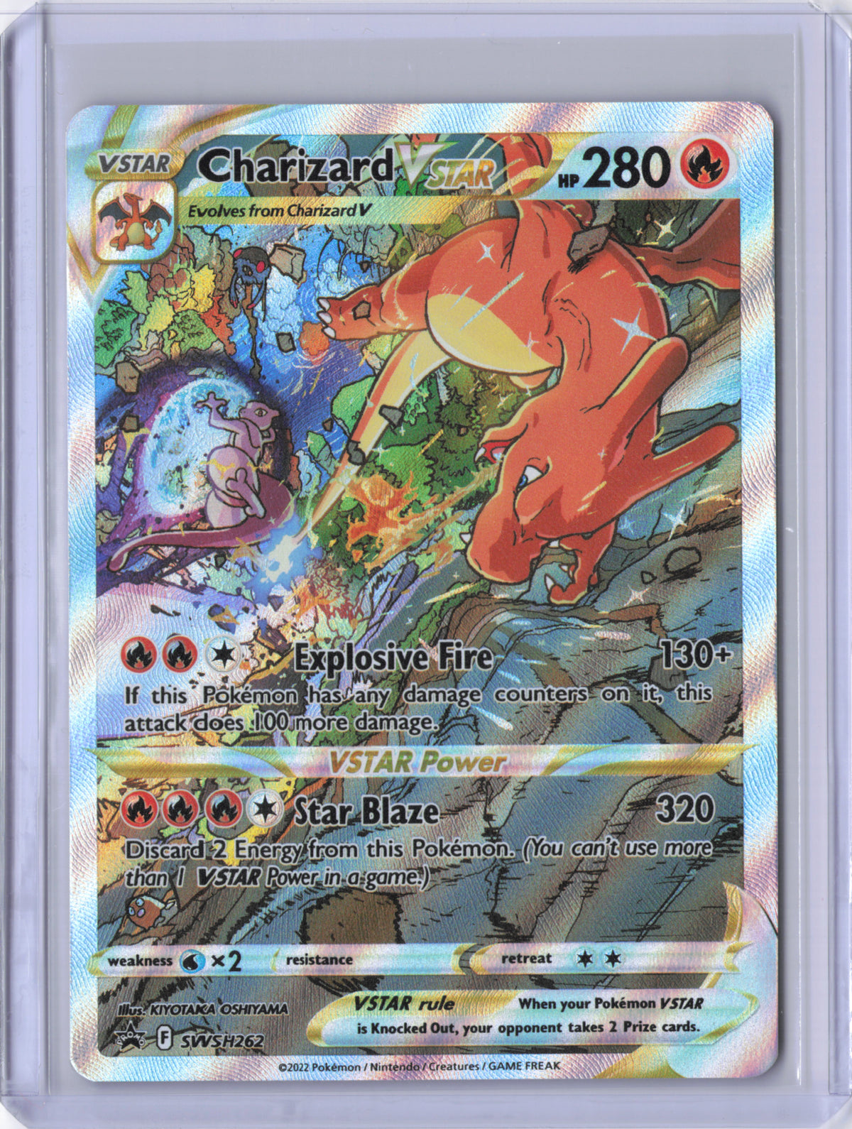 Charizard VSTAR - SWSH262 - SWSH Black Star Promos - NM