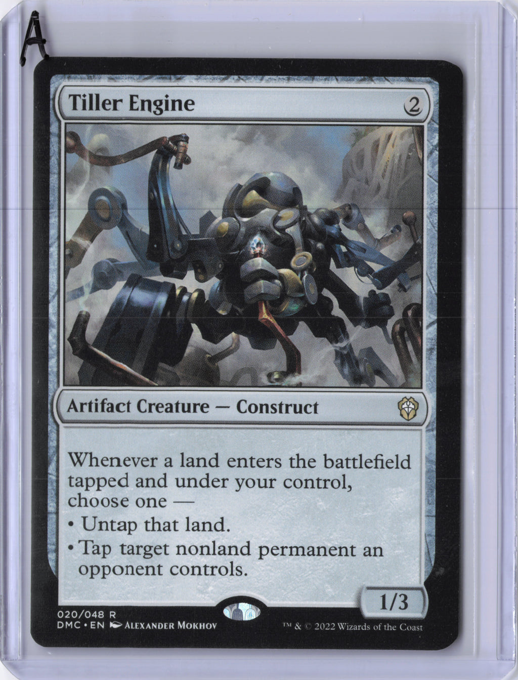 Tiller Engine - 20 - Dominaria United Commander - NM