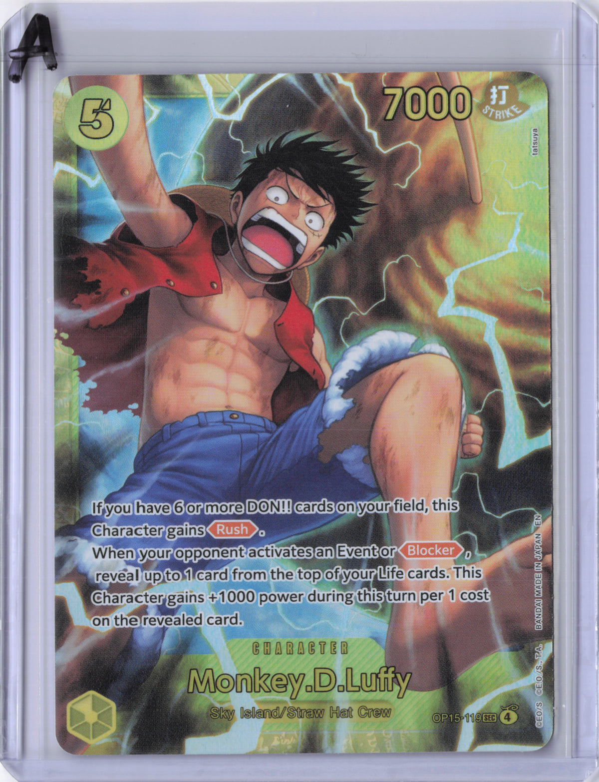 Monkey.D.Luffy - OP15-119 - Adventure on Kami's Island