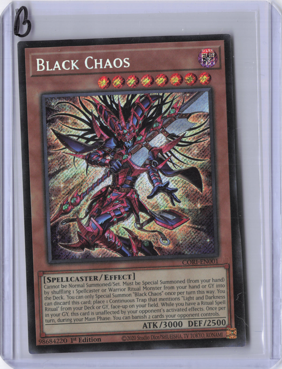 Black Chaos - CORI-EN001 - Chaos Origins - NM