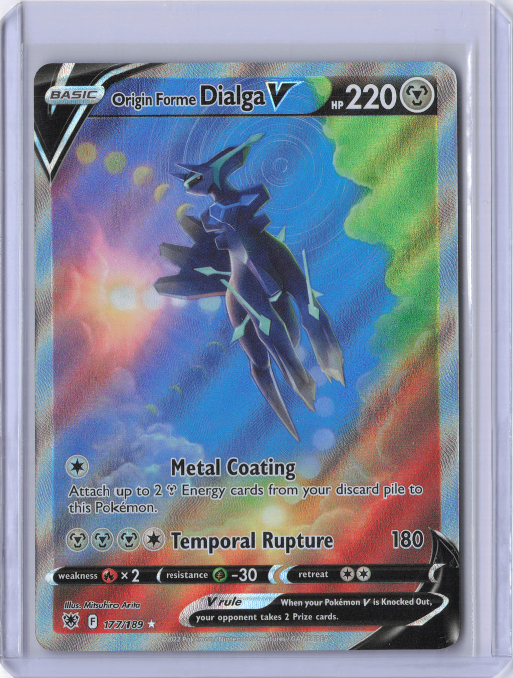 Origin Forme Dialga V - 177/189 - Astral Radiance - NM