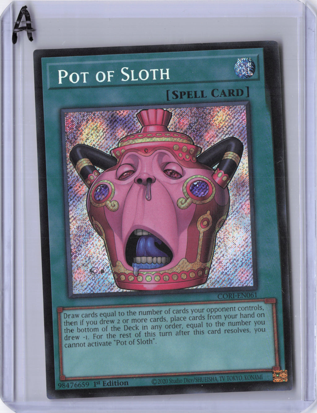 Pot of Sloth - CORI-EN061 - Chaos Origins - NM