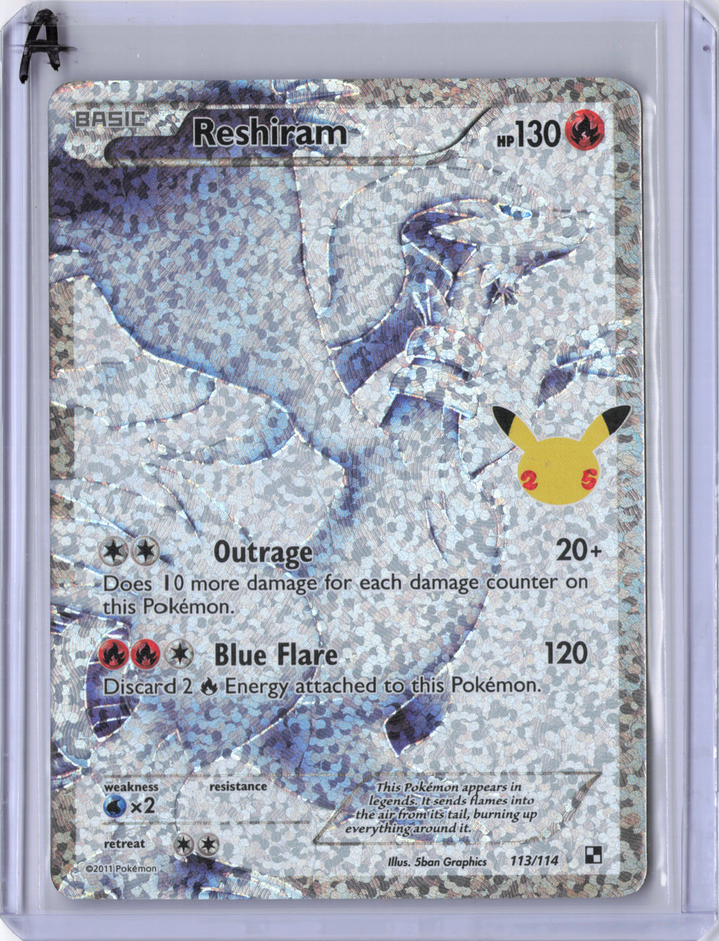 Reshiram - 113 - Celebrations: Classic Collection