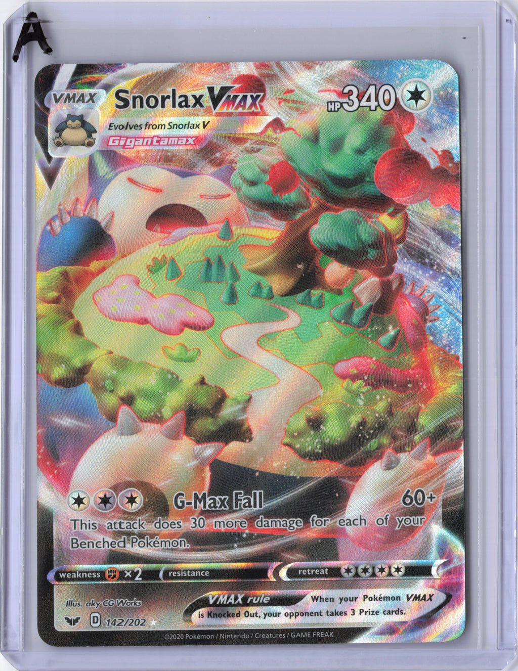 Snorlax VMAX - 142/202 - Sword & Shield