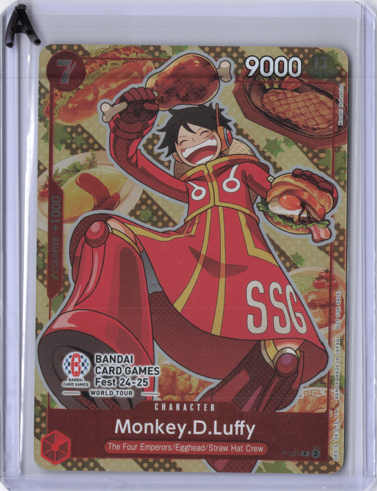 Monkey.D.Luffy - P-080 - Promos