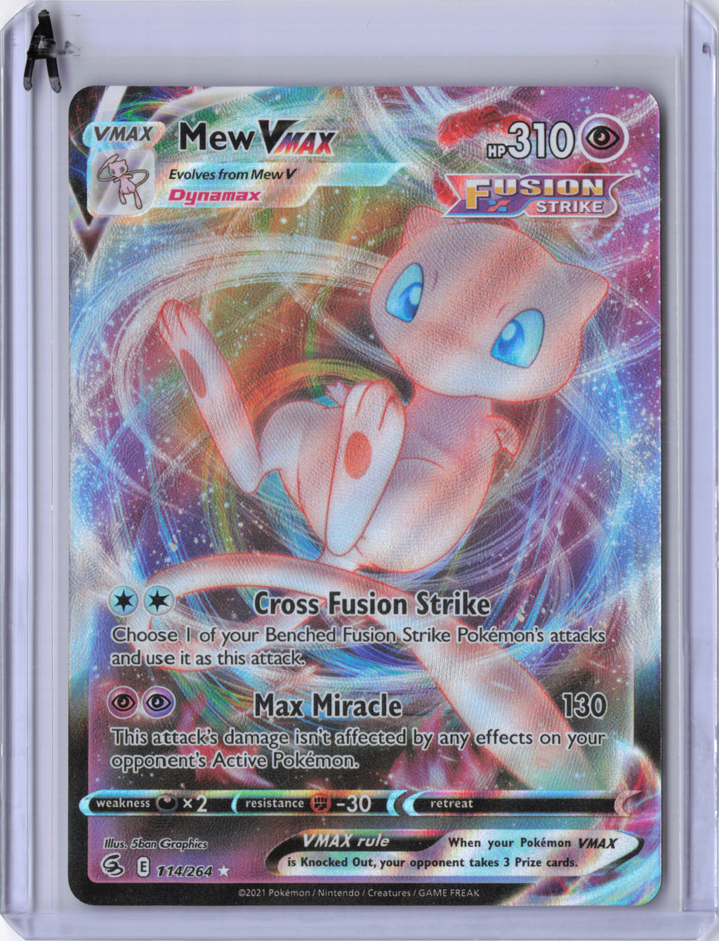 Mew VMAX - 114/264 - Fusion Strike