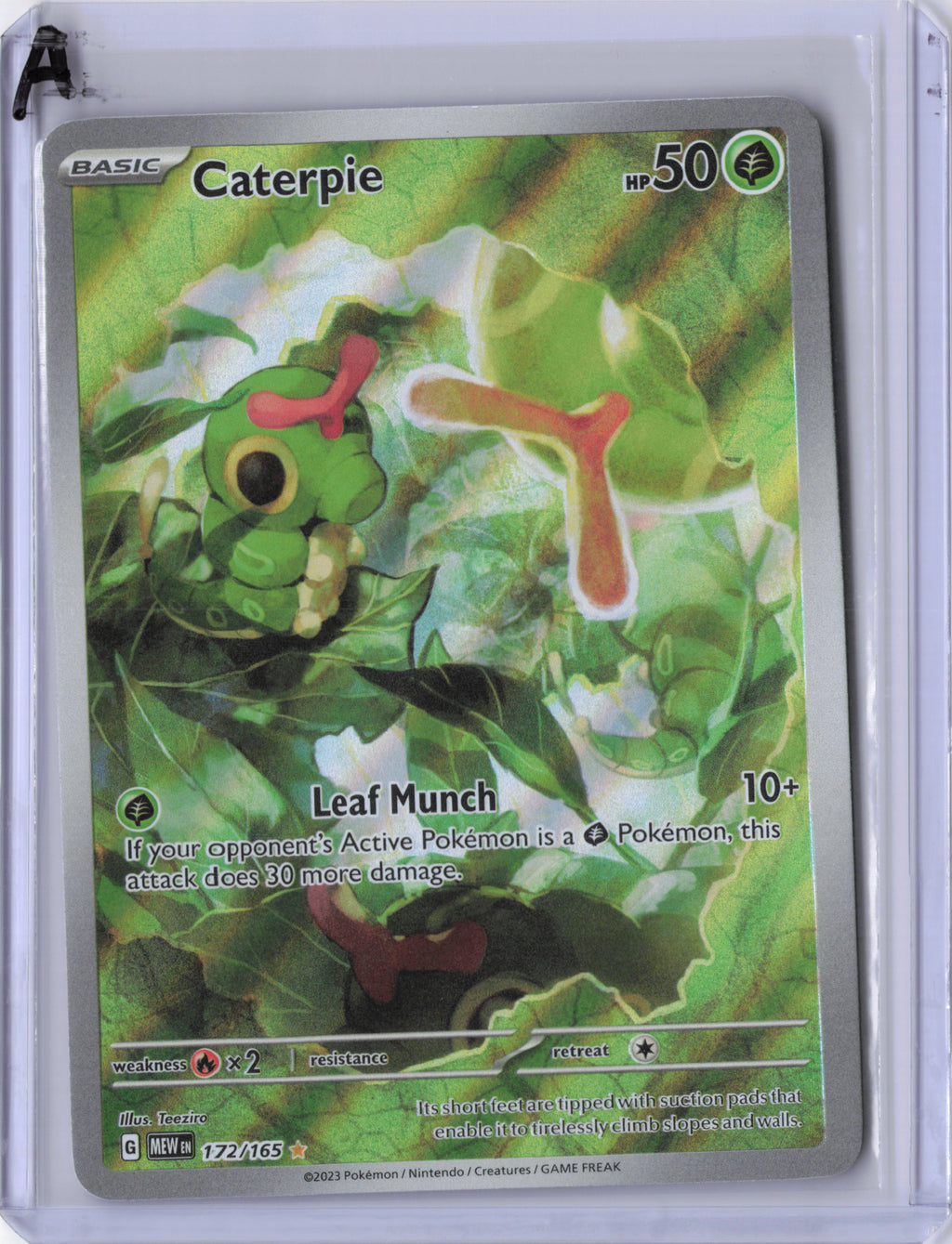 Caterpie - 172/165 - 151
