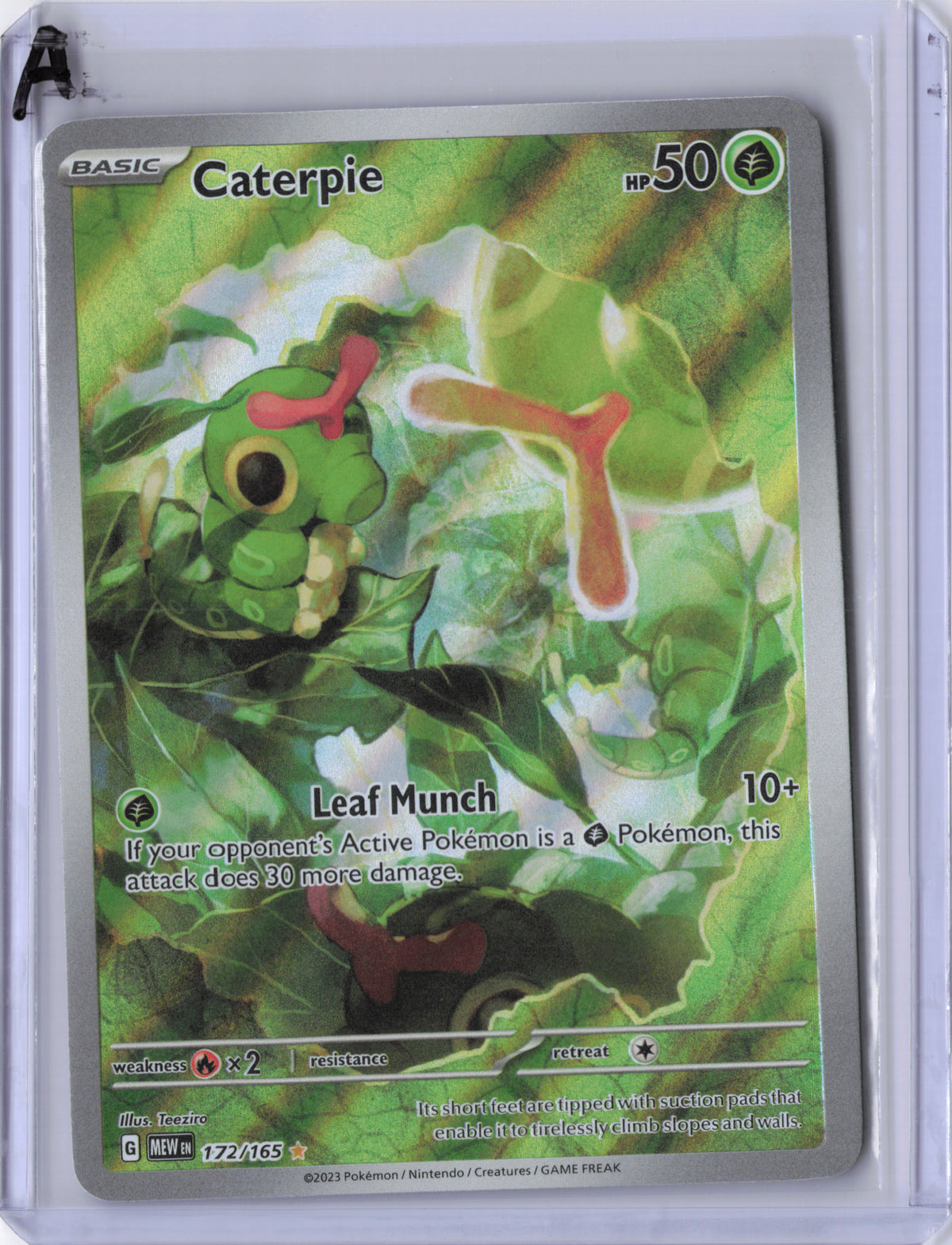 Caterpie - 172/165 - 151