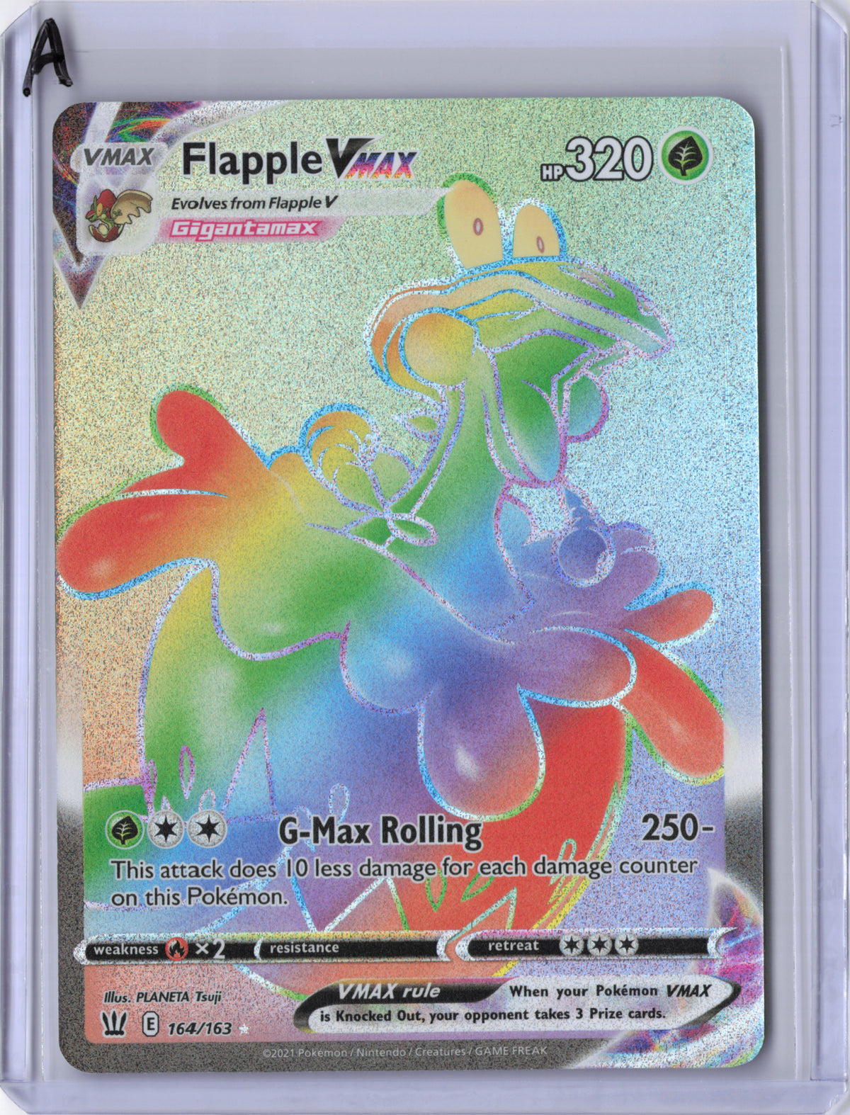 Flapple VMAX - 164/163 - Battle Styles