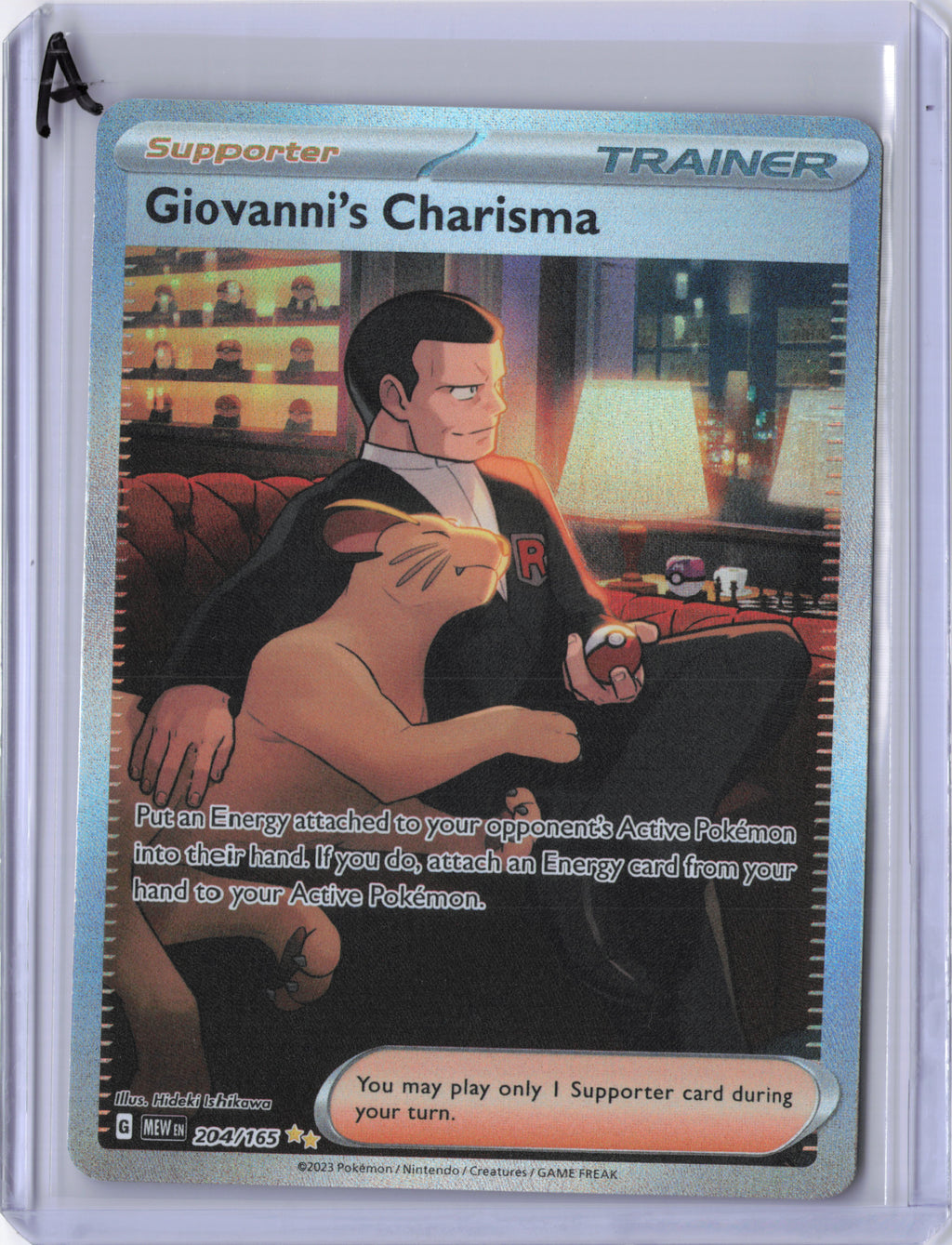 Giovanni's Charisma - 204/165 - 151