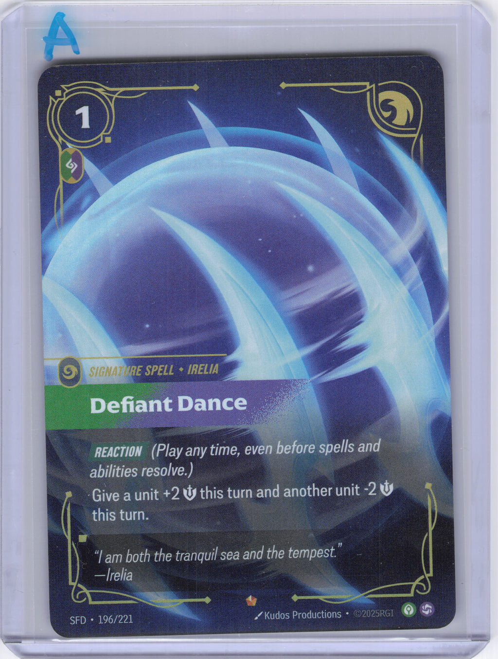 Defiant Dance - Spiritforged (SFD)