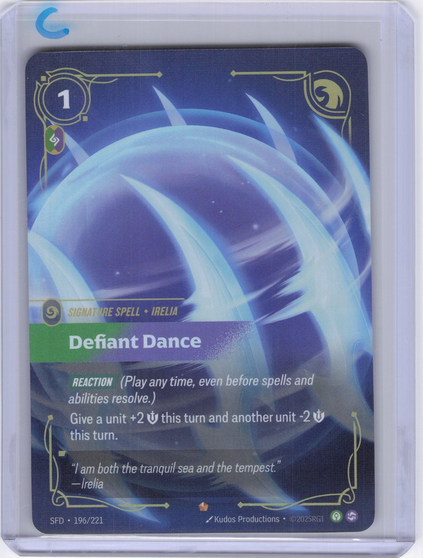 Defiant Dance - Spiritforged (SFD)