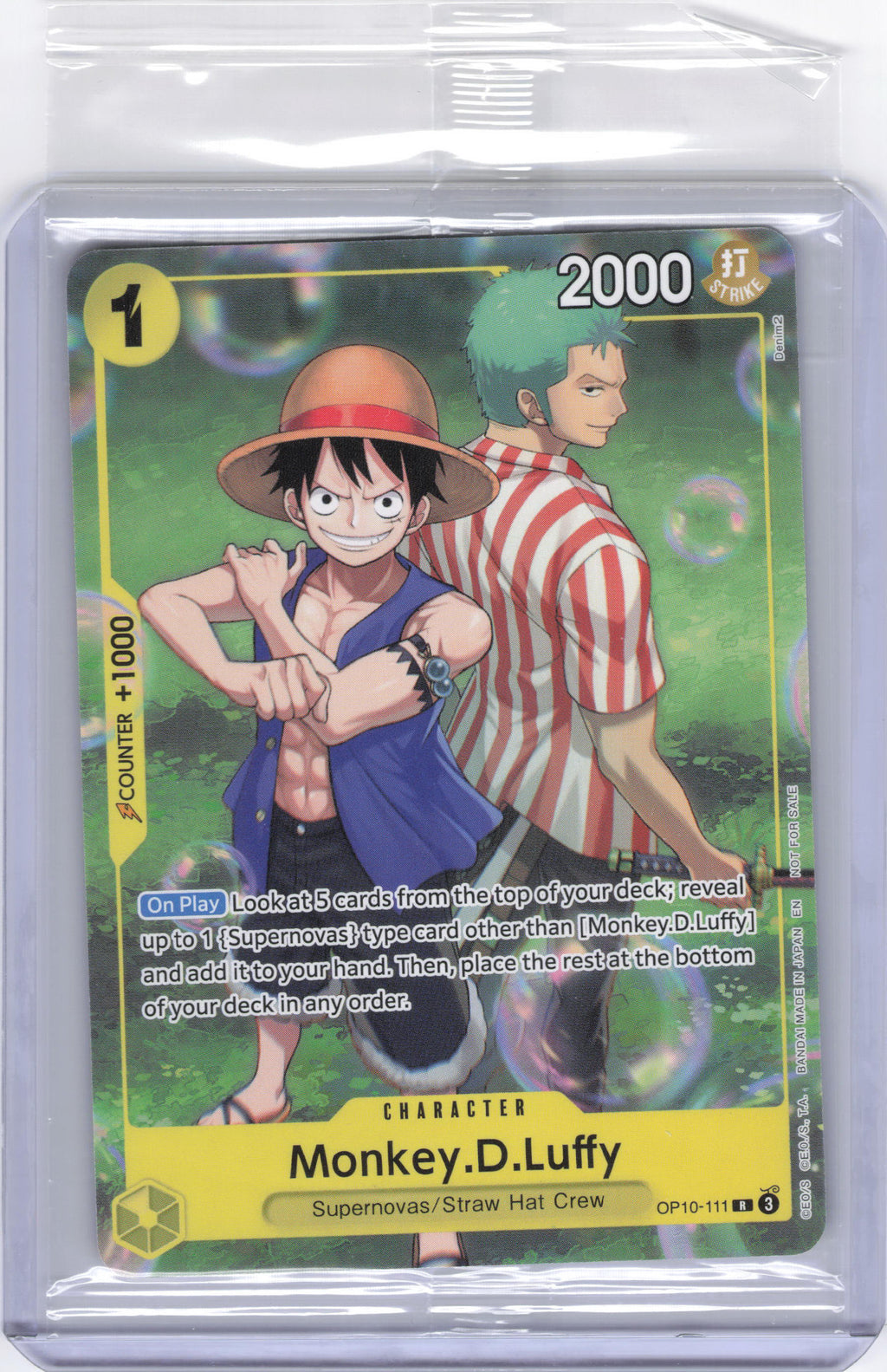 Monkey.D.Luffy (Learn Together Deck Set - Set Sail Event) - One Piece Promotion Cards (OP-PR)