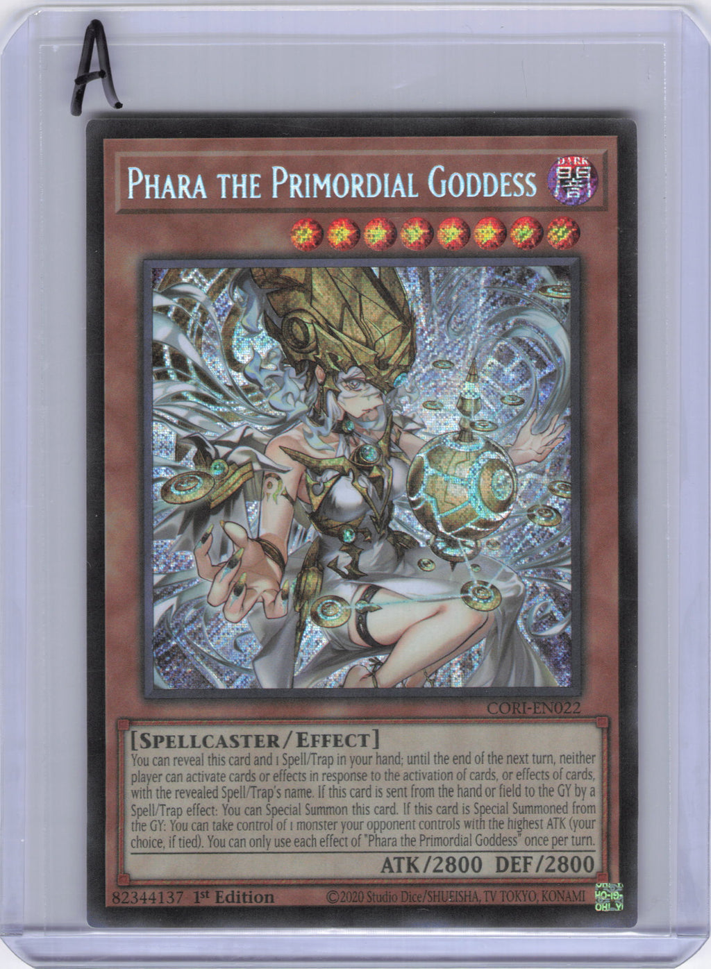 Phara the Primordial Goddess (Secret Rare) - Chaos Origins (CORI)