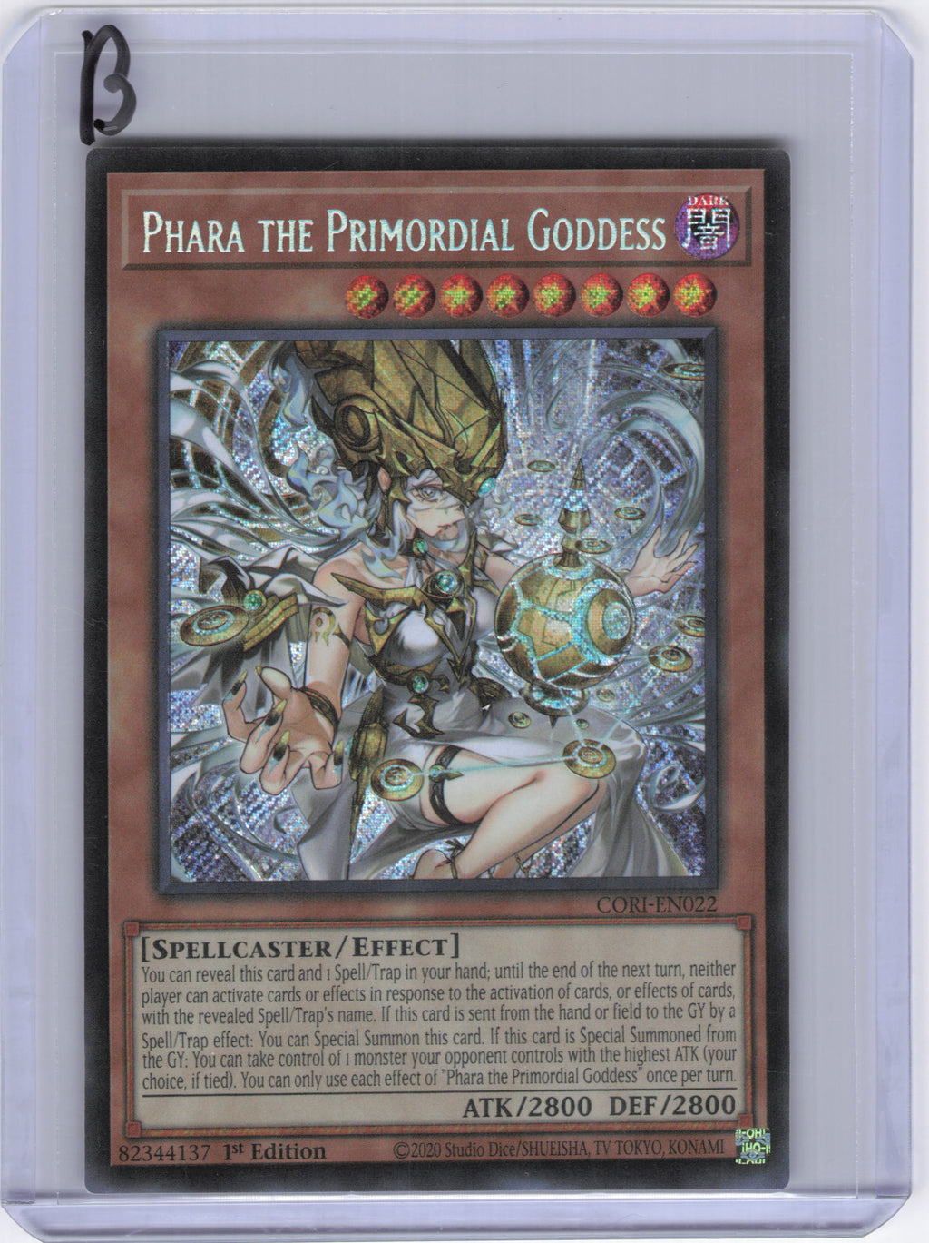 Phara the Primordial Goddess (Secret Rare) - Chaos Origins (CORI)