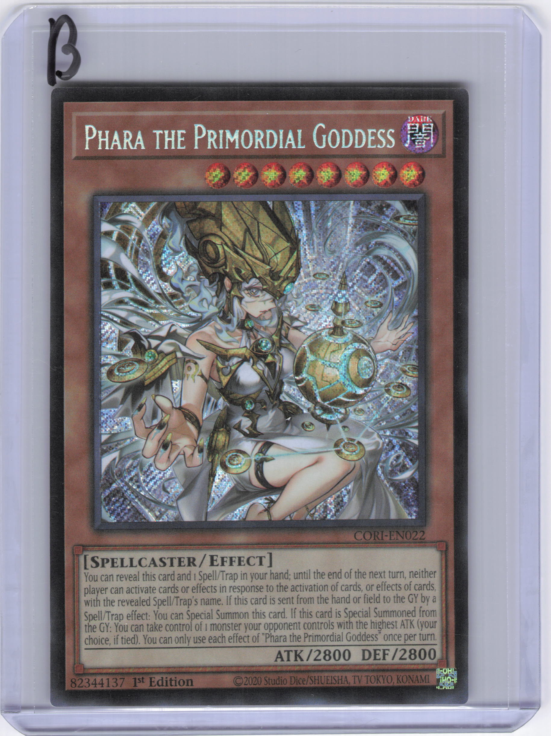 Phara the Primordial Goddess (Secret Rare) - Chaos Origins (CORI)