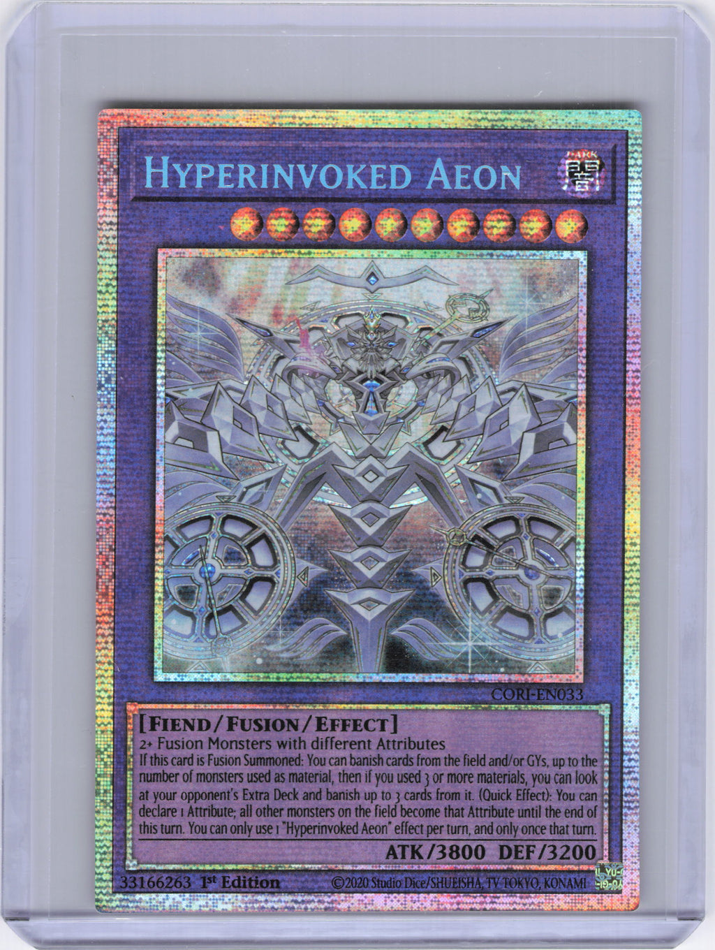 Hyperinvoked Aeon (Starlight Rare) - Chaos Origins (CORI)