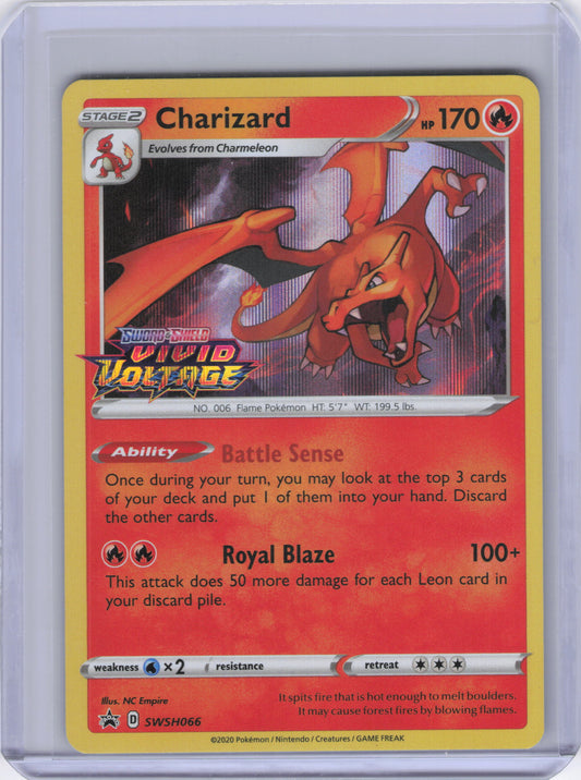 Charizard - SWSH066 (Prerelease) - SWSH: Sword & Shield Promo Cards (SWSD)