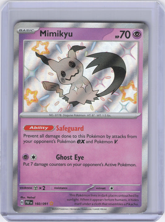 Mimikyu -160/091 - SV: Paldean Fates (PAF)