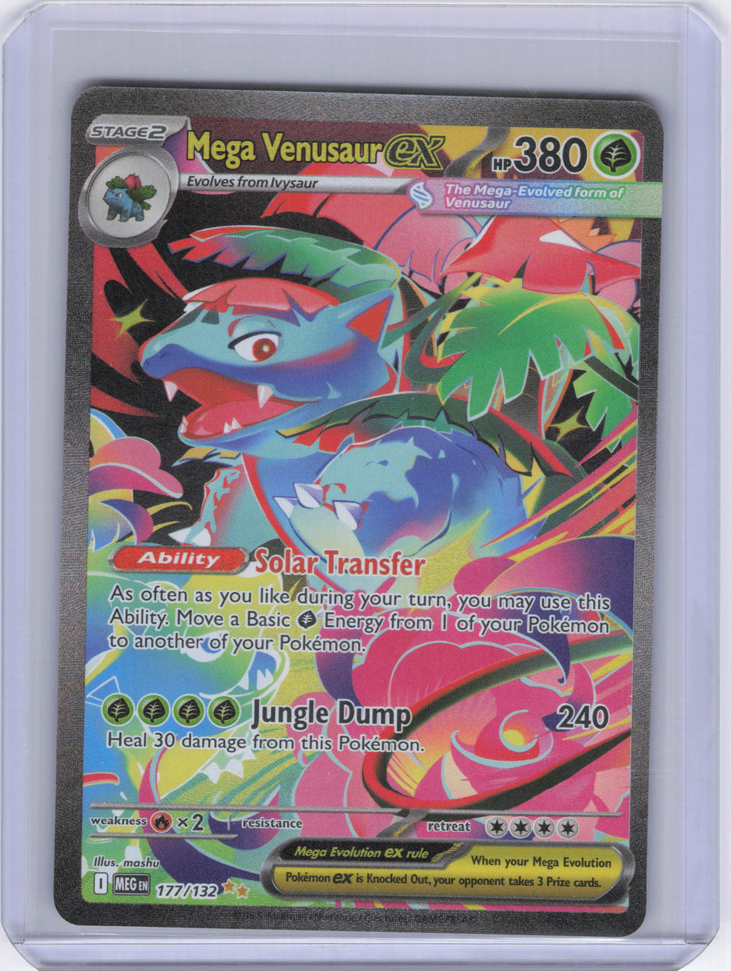 Mega Venusaur ex - 177/132 - ME01: Mega Evolution (MEG)