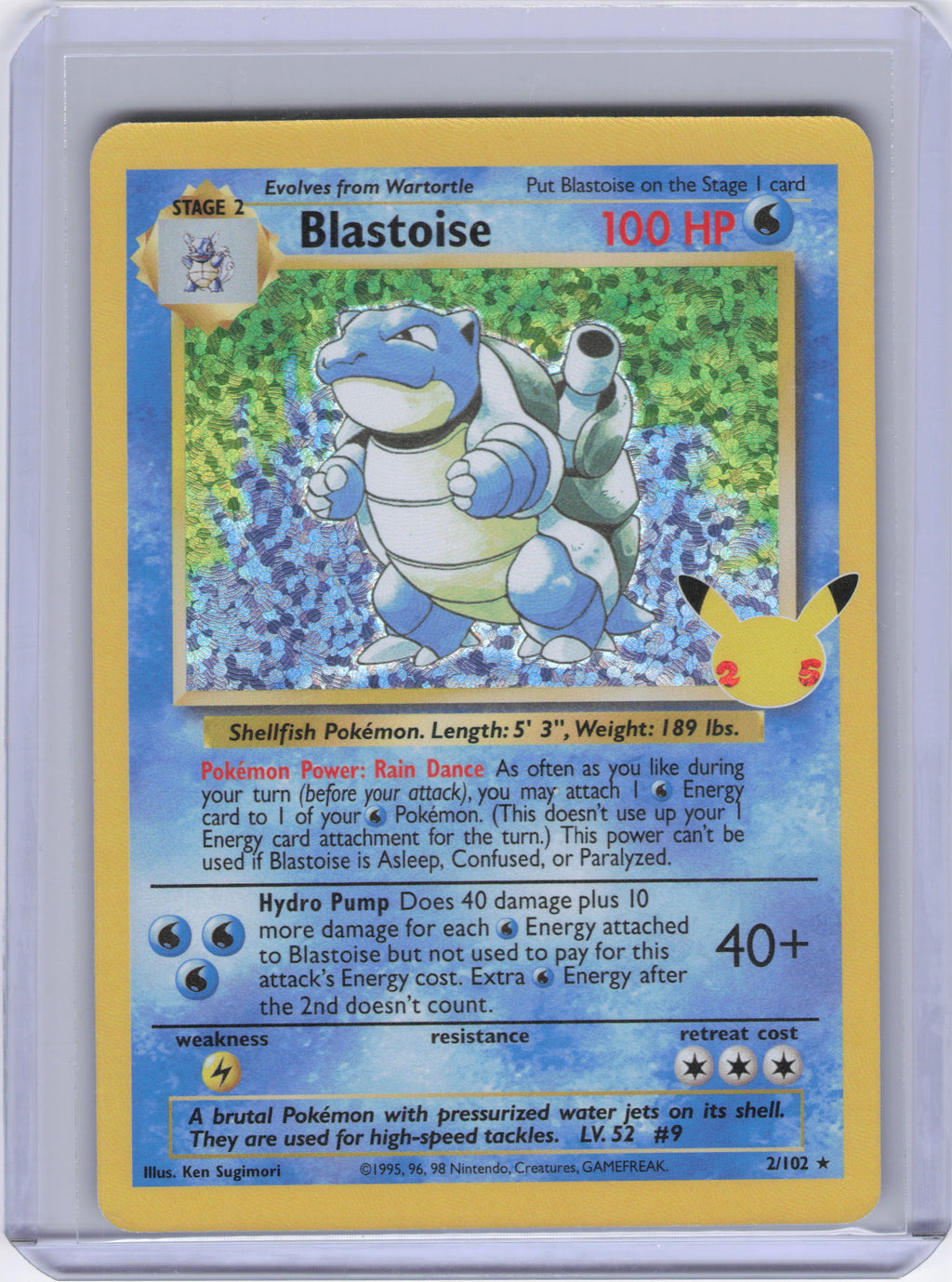 Blastoise - Celebrations: Classic Collection (CCC)